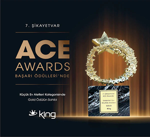 7. Şikayet Var Ace Awards Başarı Ödülleri'nde Küçük Ev Aletleri Kategorisinde Gold Ödülün Sahibi