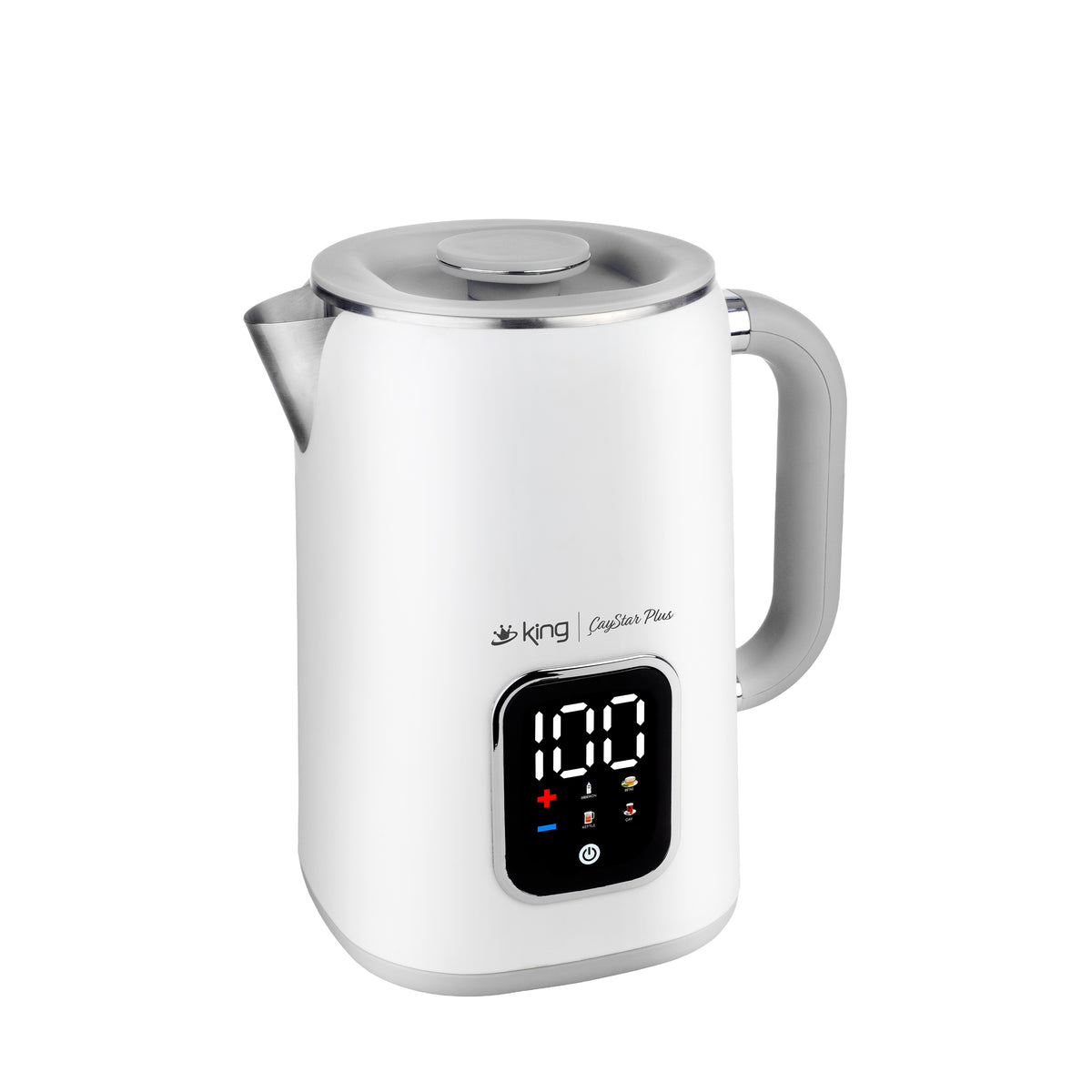 K3113 Çaystar Plus Dijital Çay Makinesi-Beyaz
