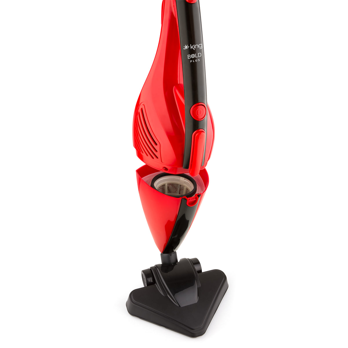 K368P Bold Plus Elektrikli Süpürge-Kırmızı - King Küçük Ev Aletleri