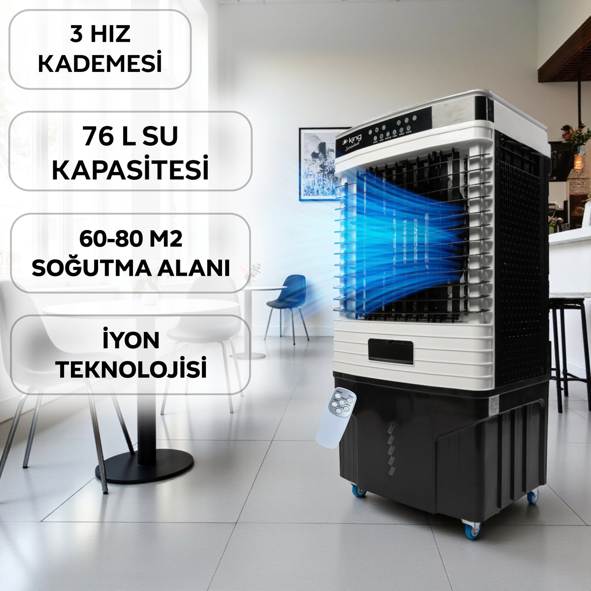 Serinhat Kps6103 Evaporatif Hava Soğutucu