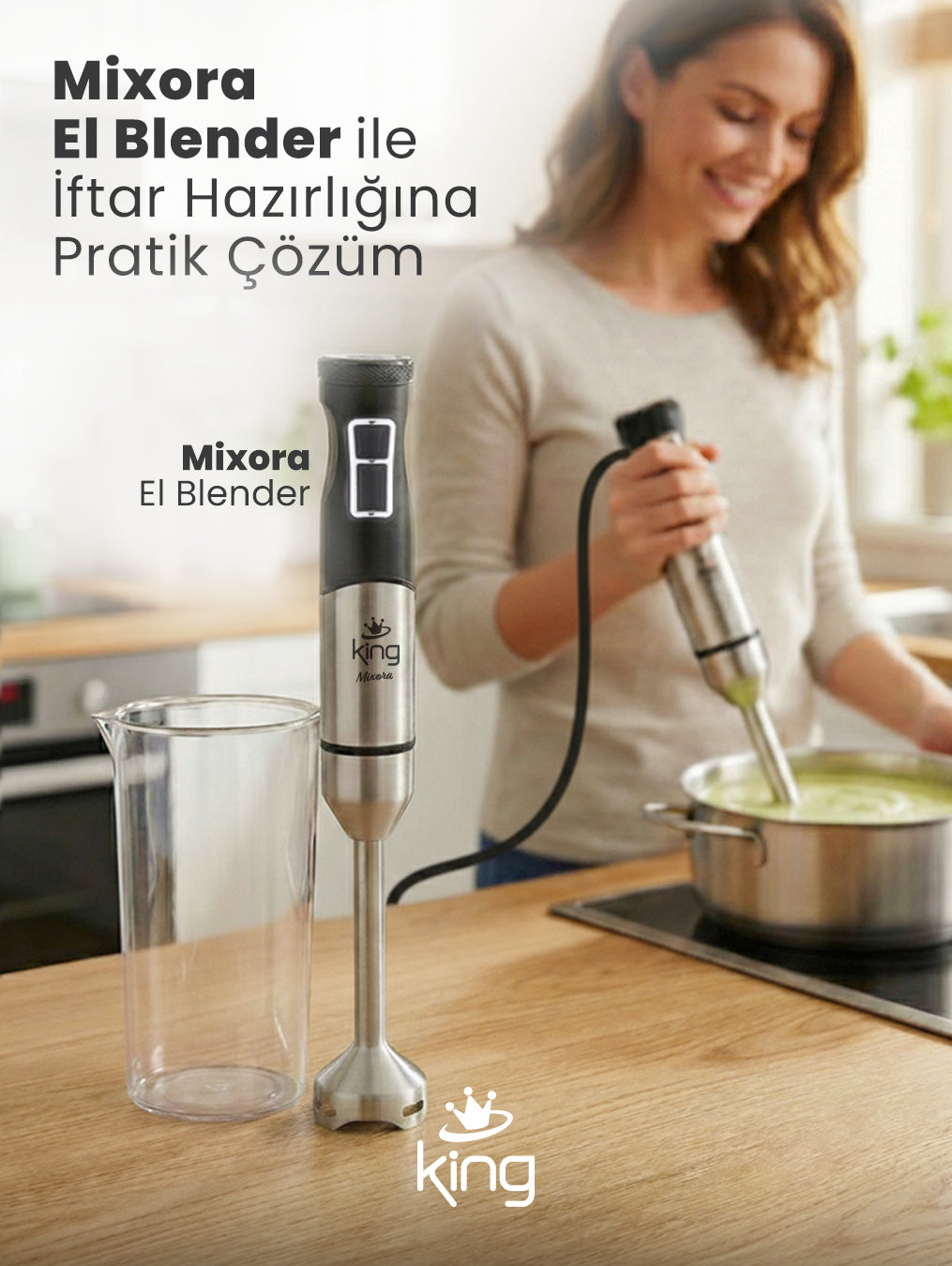 King KEB1031 Mixora El Blenderı