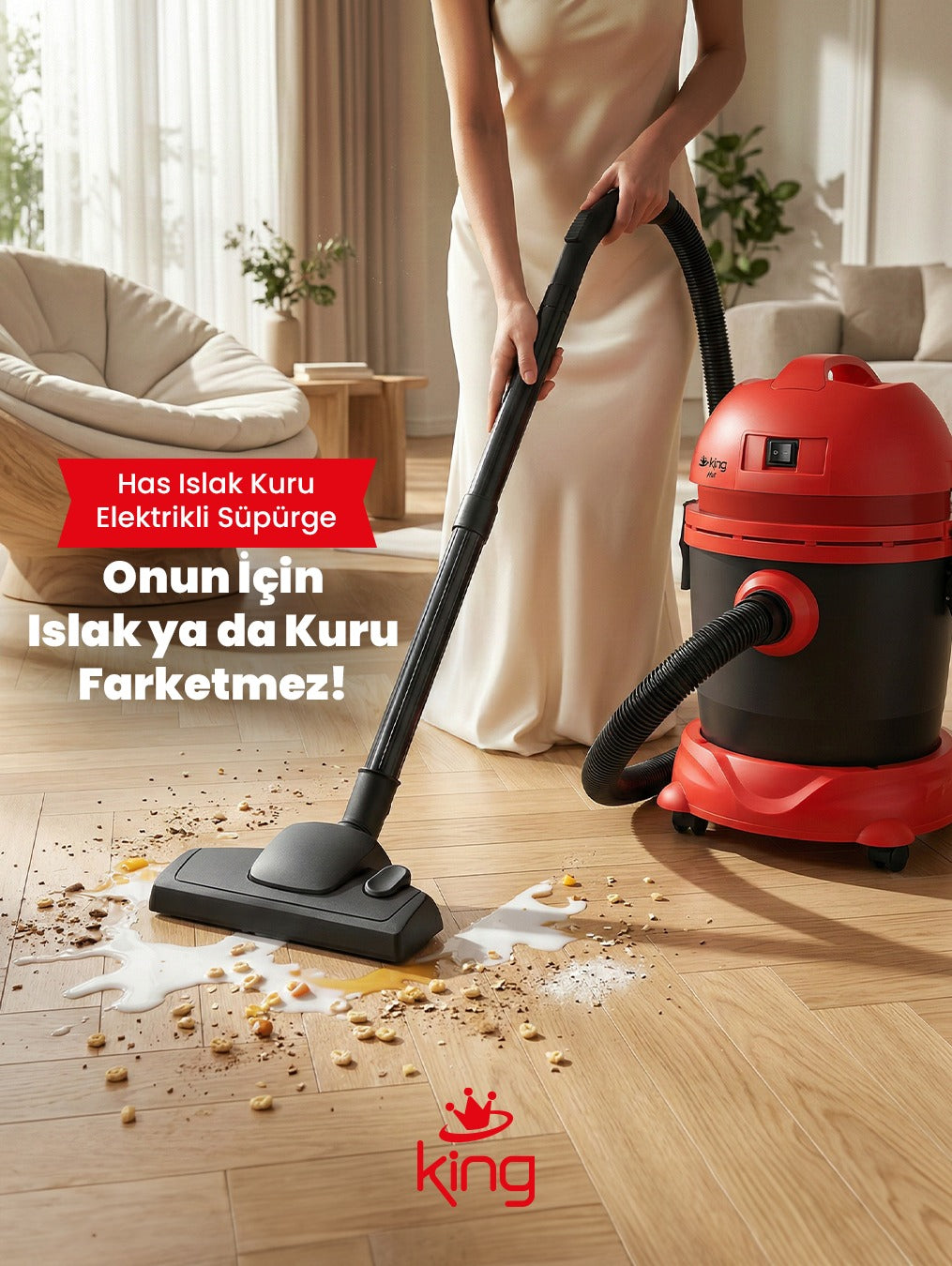 K5101 Wet/Dry Electric Vacuum Cleaner
