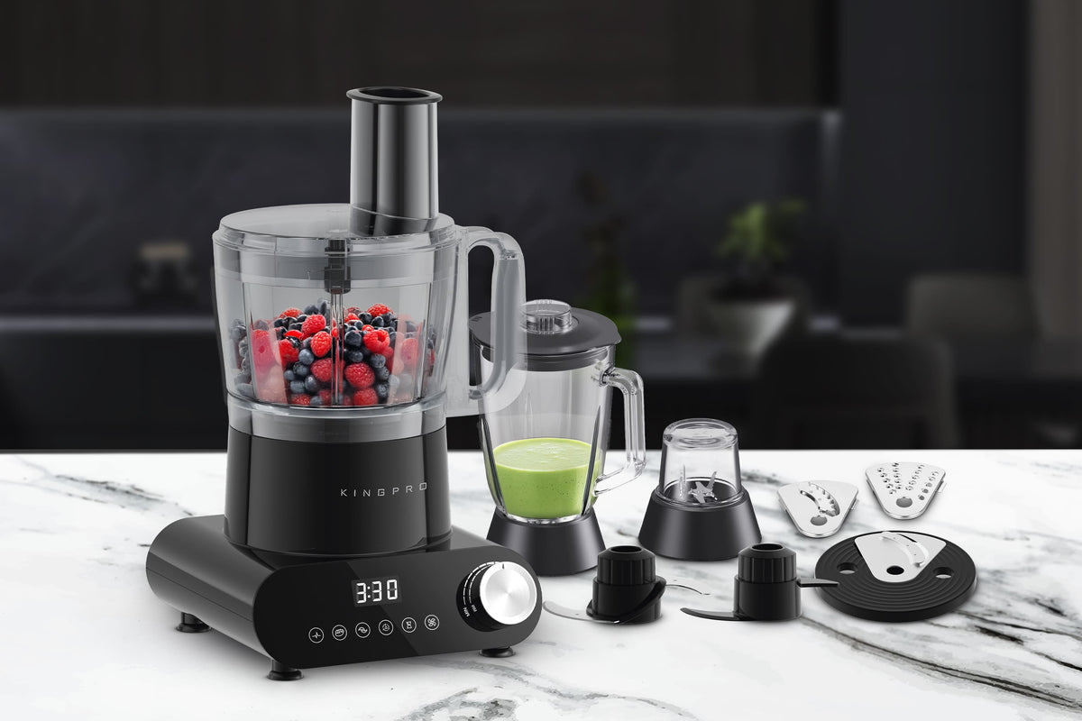 KINGPRO KMR988 ClawMax Mutfak Robotu & Blender Set - King Küçük Ev Aletleri