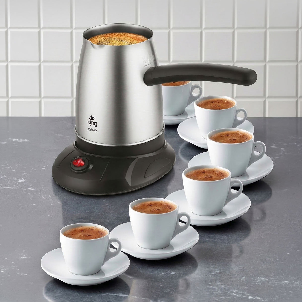 KING K3109 KAHVELLA TÜRK KAHVESİ MAKİNESİ