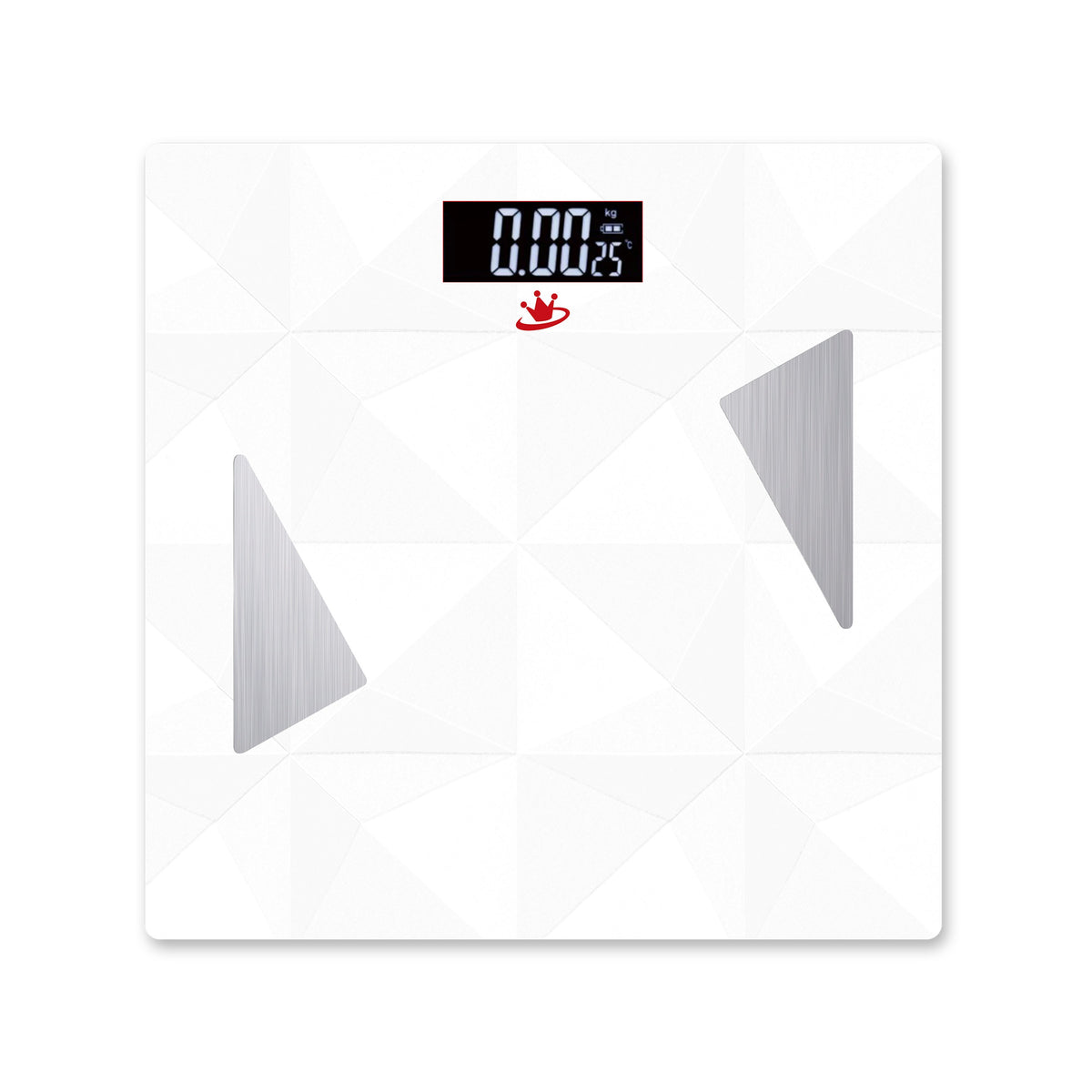 KBB845 Grayfit akıllı banyo baskülü dijital vücut analiz terazisi ön görünüm