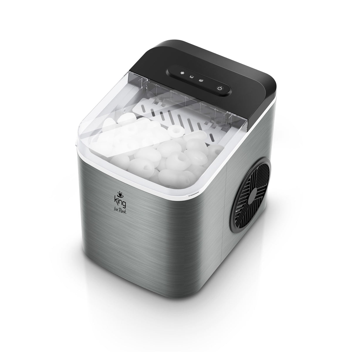 KBM7990 Ice Rock buz yapma makinesi 1.3L su haznesi kompakt taşınabilir tasarım