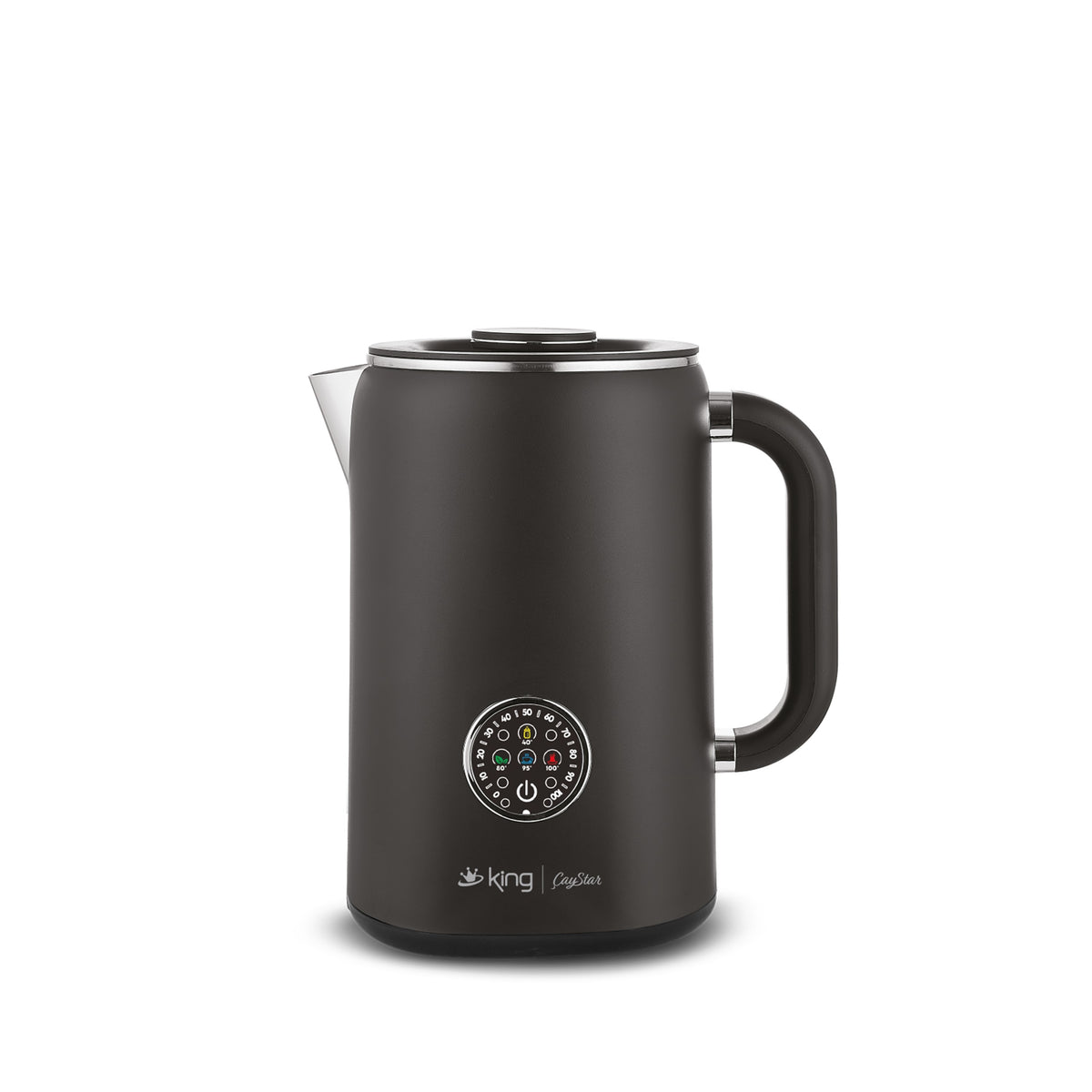 KCM387 Çaystar dijital çay makinesi siyah kutu ve paket içeriği