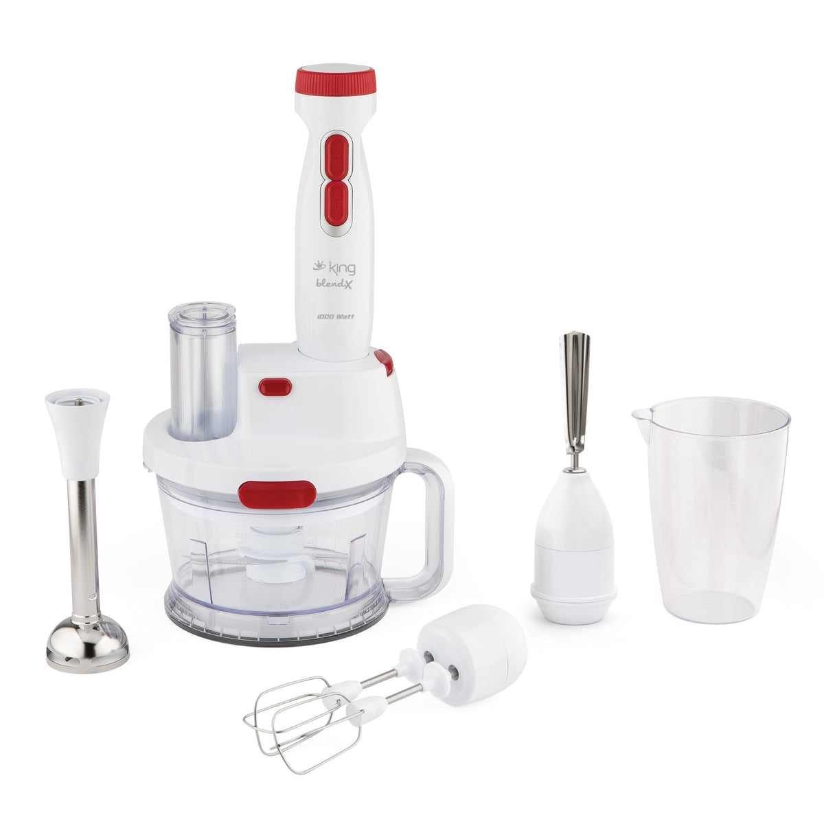 K968 Blendx Blender Set - Beyaz - King Küçük Ev Aletleri