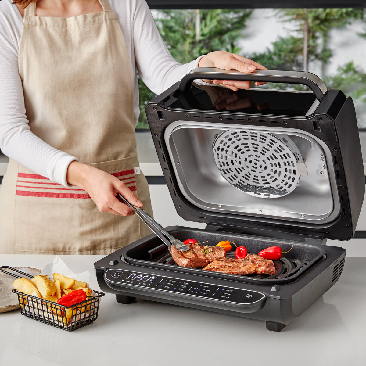 KYF31 MagicGrill Health Grill & Airfryer - King Küçük Ev Aletleri