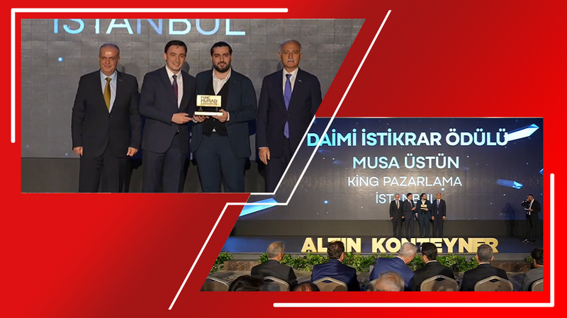 Altın Konteyner İhracat Ödülleri 2023 Kapsamında CEO’muz Musa Üstün, Daimi İstikrar Ödülü'nün Sahibi Oldu.