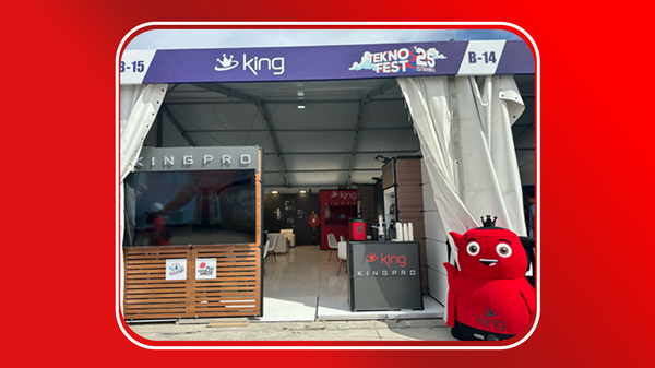 King olarak Teknofest 2025’te İnovasyon Tutkunlarıyla Buluştuk