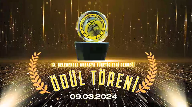 Avrasya Kalite Ödülleri-Yılın Önerilen Markası Ödülü'nü Aldık.