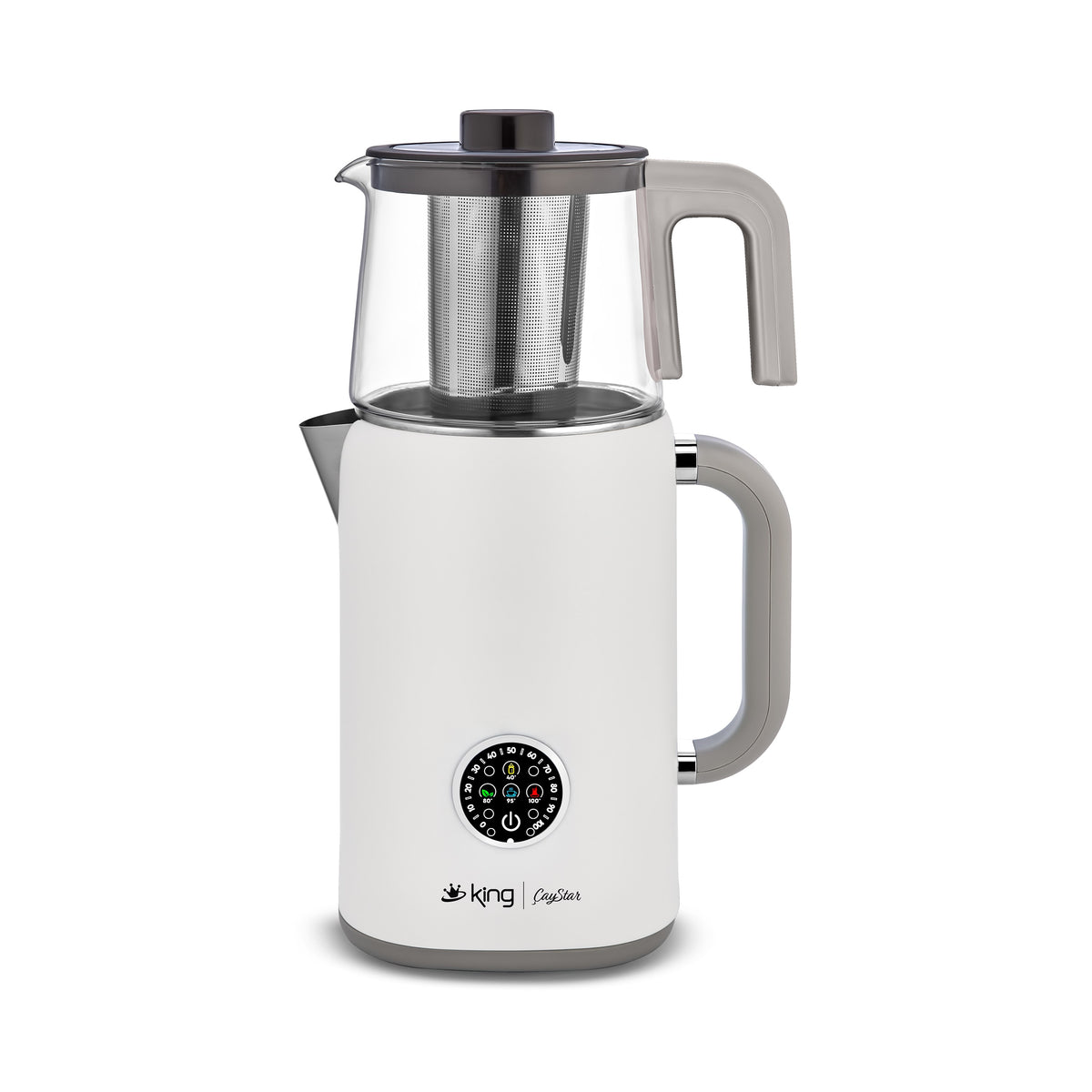 Kcm387 Çaystar Dijital Çay Makinesi-Beyaz