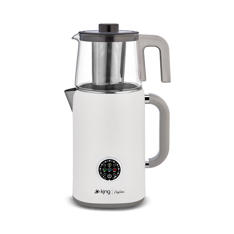 Kcm387 Çaystar Dijital Çay Makinesi-Beyaz