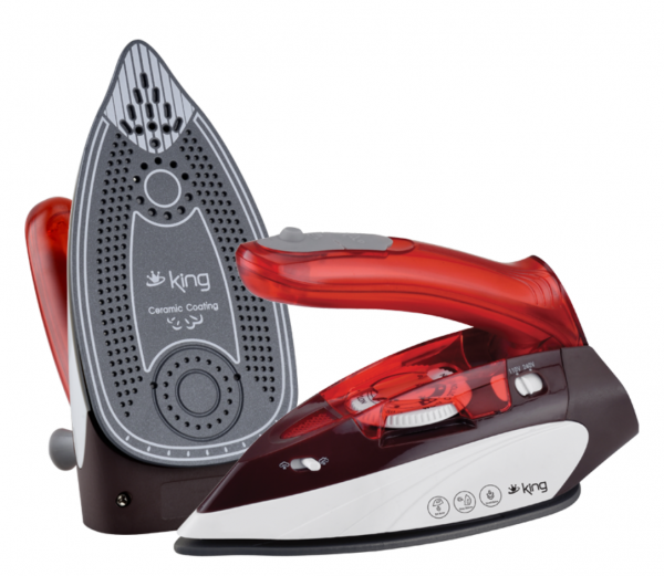 P748 Point Travel Iron Red