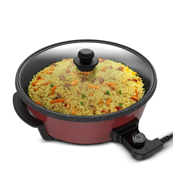 TT-K2101 Tavazade Çok Amaçlı Pizza Tavası - Kırmızı