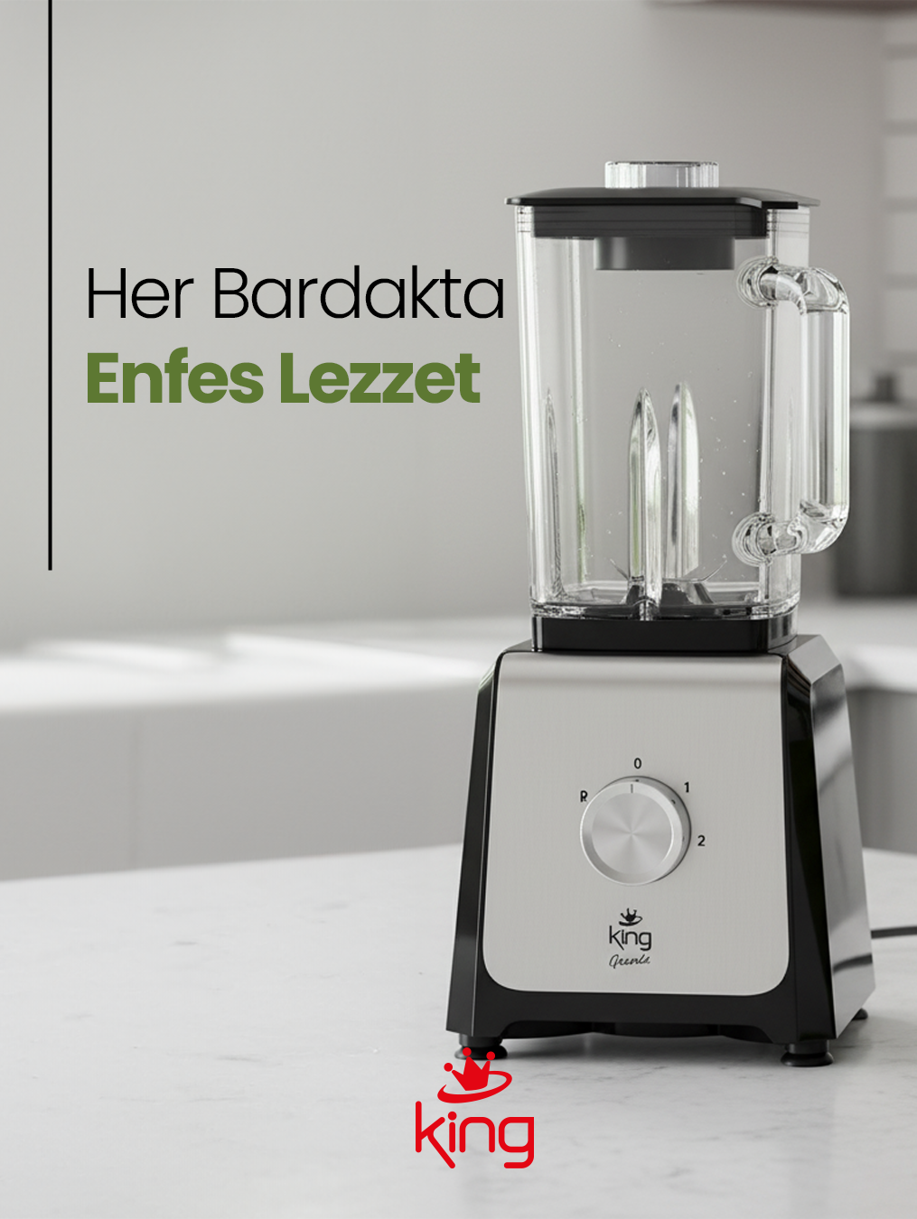 K477 Grande Sürahi Smoothie Blender
