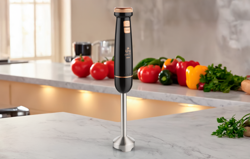 KEB1075 Boden Plus El Blenderı Sıyah Bakır