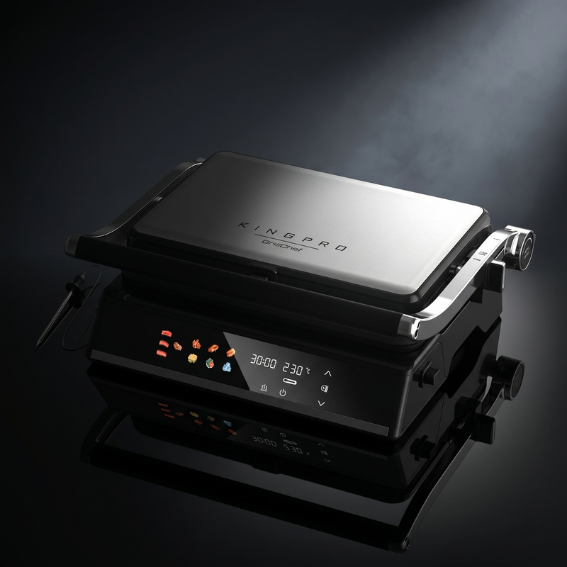 KINGPRO K471 GrillChef Izgara & Tost Makinesi
