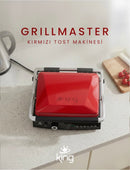K462R GrillMaster Красный тостер