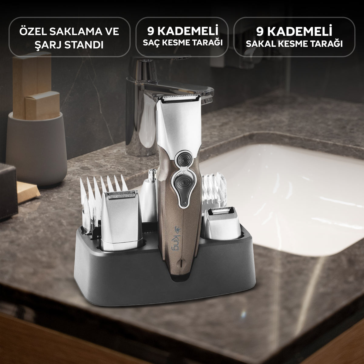 K066 Precise Shaving Machine - Gray 9 Levels