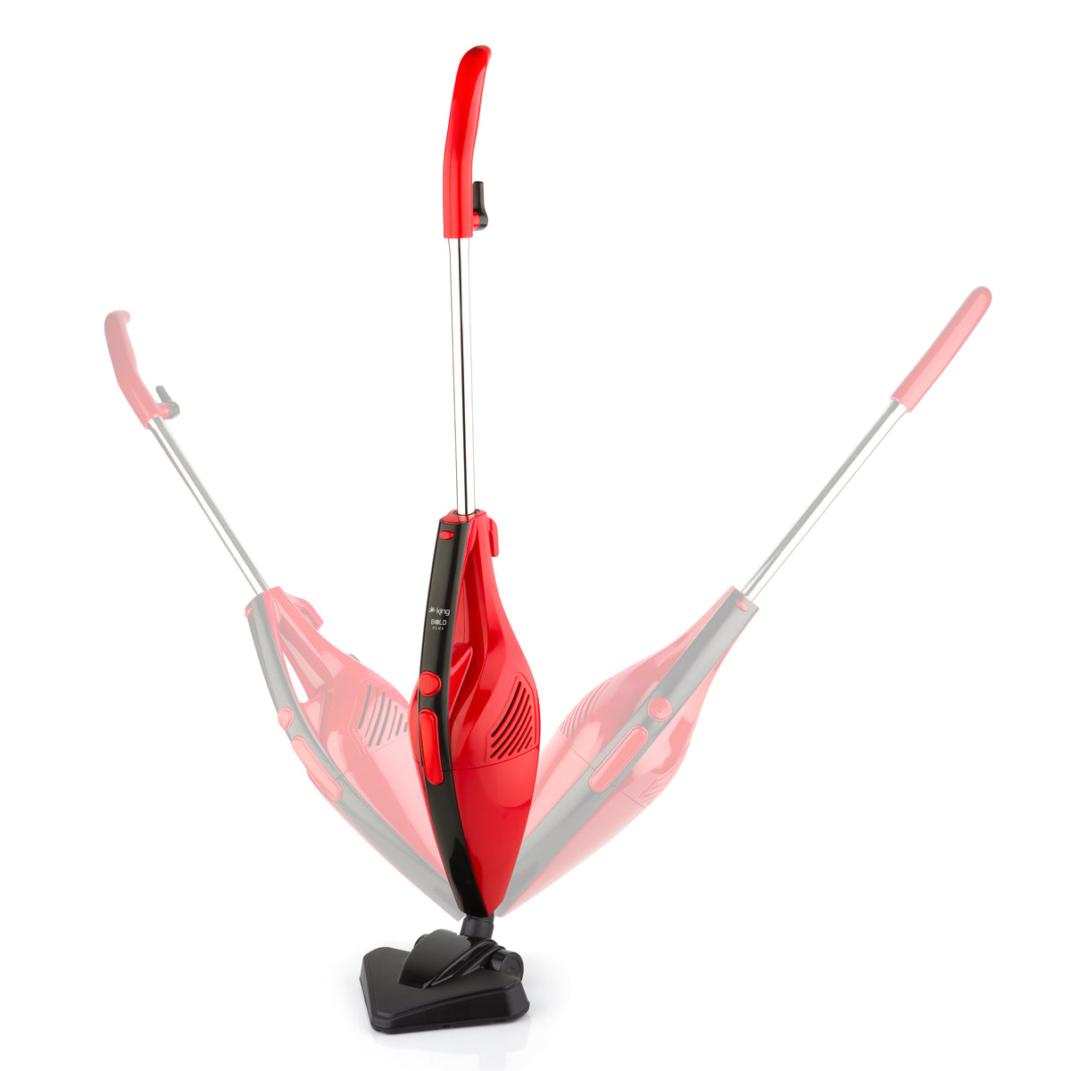 K368P Bold Plus Elektrikli Süpürge-Kırmızı