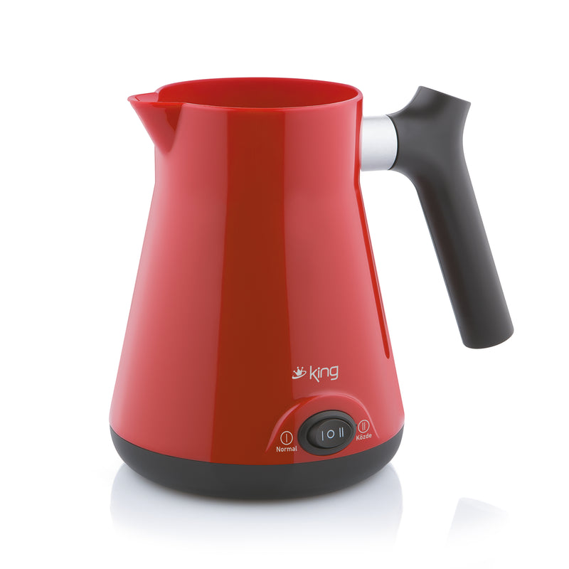 K446 Keyifli Türk Kahve Makinesi - Kırmızı