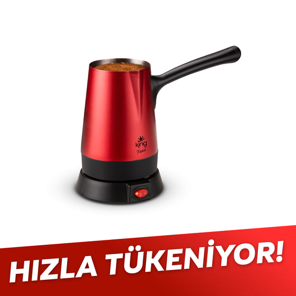 K449 Fasıl Kaffeemaschine Rot
