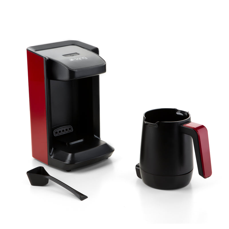 K601 Mojjo Türk Kahve Makinesi - Kırmızı