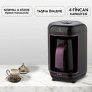 K605 Kısmet Kahve Makinesi - Mor - King Küçük Ev Aletleri