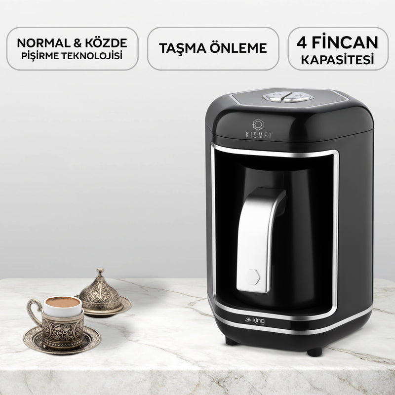 K605 Kısmet Kahve Makinesi - Gümüş