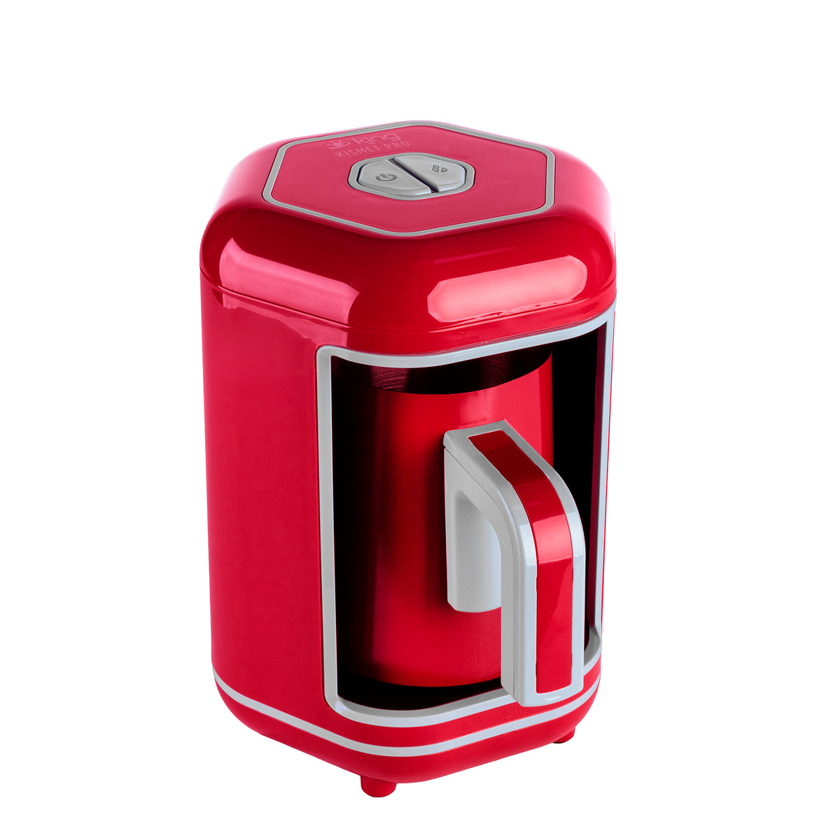 K607 Kısmet Pro Türkische Kaffeemaschine – Rot