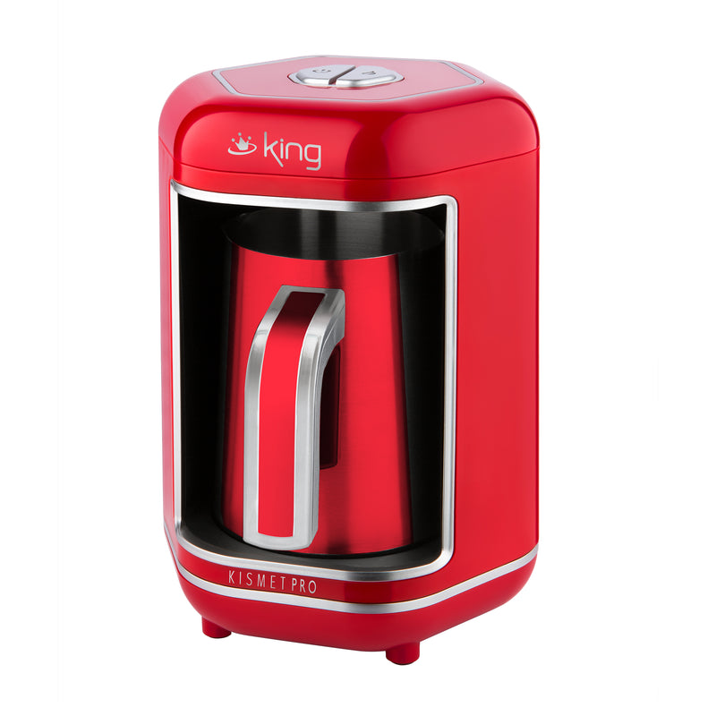 K607 Kısmet Pro Türk Kahve Makinesi - Kırmızı