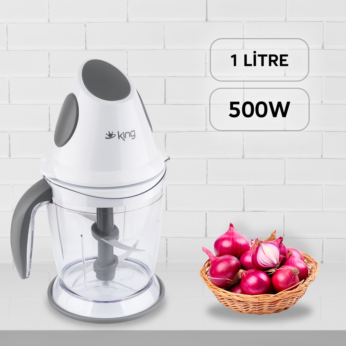 K761 Mixi Doğrayıcı Rondo 500 W - 1 lt Kapasite