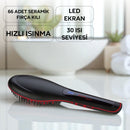 K909 Perfection Elektrikli Saç Düzleştirici Fırça - King Küçük Ev Aletleri