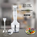 KBS981 Halden Blender Set - Beyaz - King Küçük Ev Aletleri