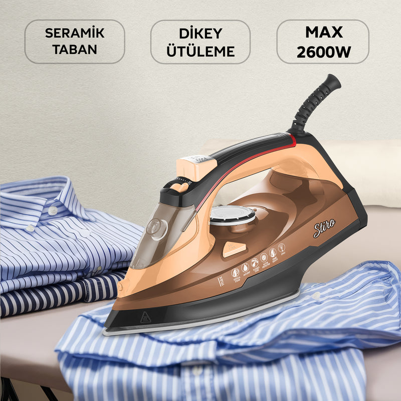 CN-KBU751 Fer à vapeur - Marron