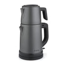 KCM331 TeaPro Inox Çay Makinesi - Antrasit - King Küçük Ev Aletleri