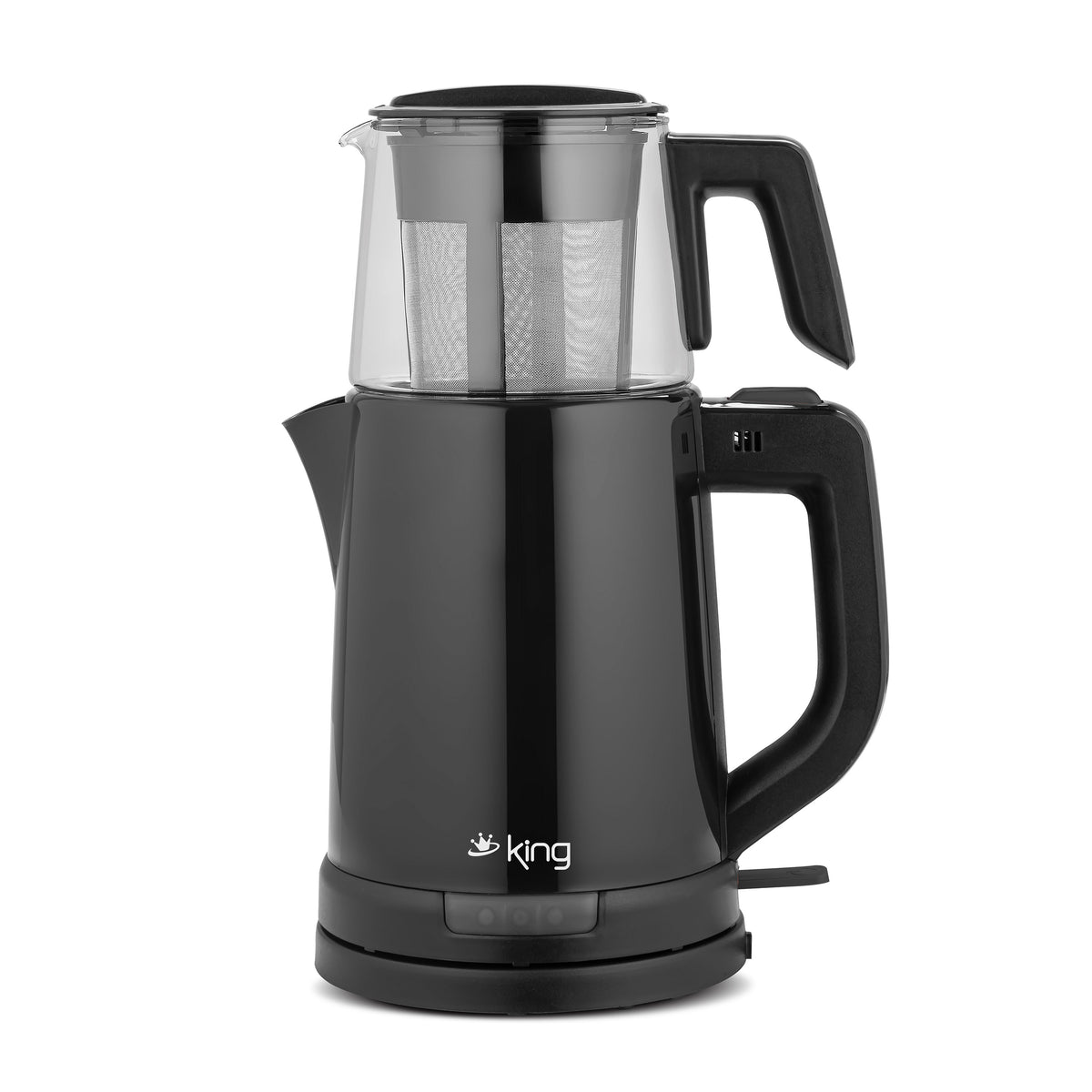 KCM332 TeaPro Plastik Çay Makinesi-Siyah - King Küçük Ev Aletleri
