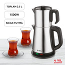 KCM333 Sonat Çay Makinesi - King Küçük Ev Aletleri