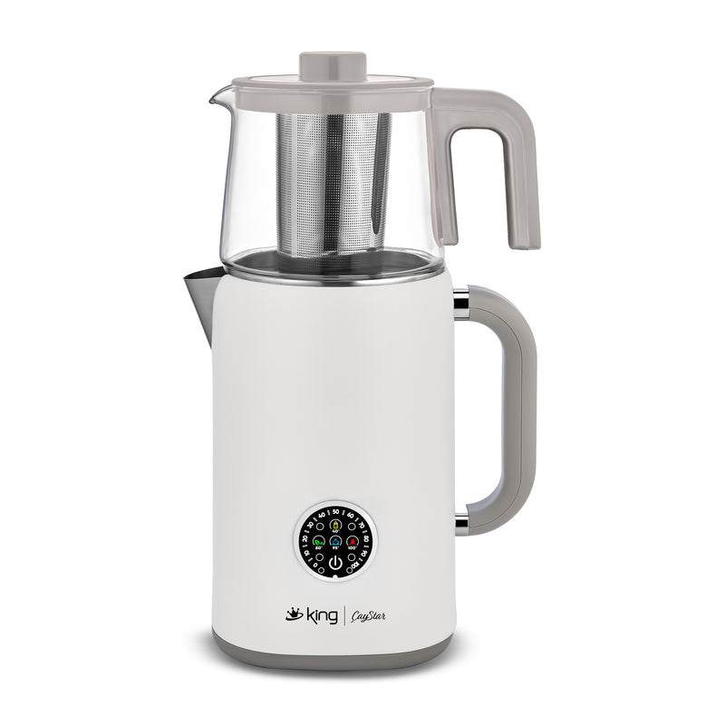 KCM387 Çaystar Dijital Çay Makinesi-Beyaz