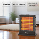 KI6276 Boyler Maxi Quartz Isıtıcı - King Küçük Ev Aletleri