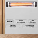 KI6277 Capitilo Duvar Tipi Isıtıcı - King Küçük Ev Aletleri