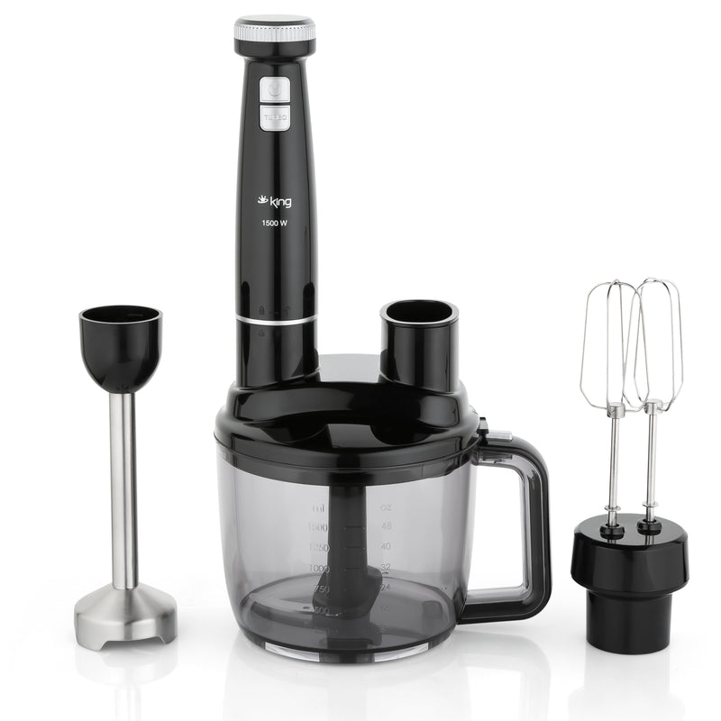 TT-KKB973 Bodie Komple Blender Set-Siyah Gümüş