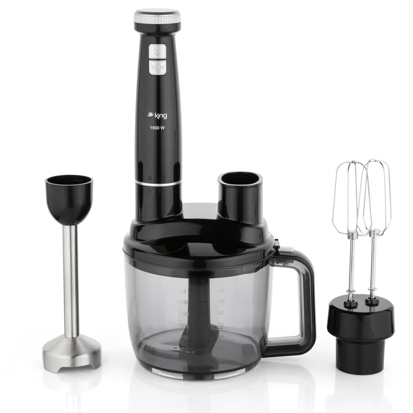 KKB973 Bodie Komple Blender Set-Siyah Gümüş
