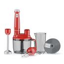 KKB973 Bodie Komple Blender Set - Kırmızı - King Küçük Ev Aletleri