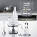 KKB976 Hilde Komple Blender Set - Kırmızı