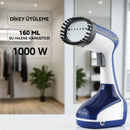 KKG801 Aura Buharlı Kırışıklık Giderici Ütü - Mavi - King Küçük Ev Aletleri