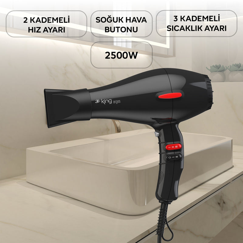 KSK430 Arges Profesyonel Saç Kurutma Makinesi
