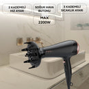 KSK435 Olson Saç Kurutma Makinesi - Rose - King Küçük Ev Aletleri